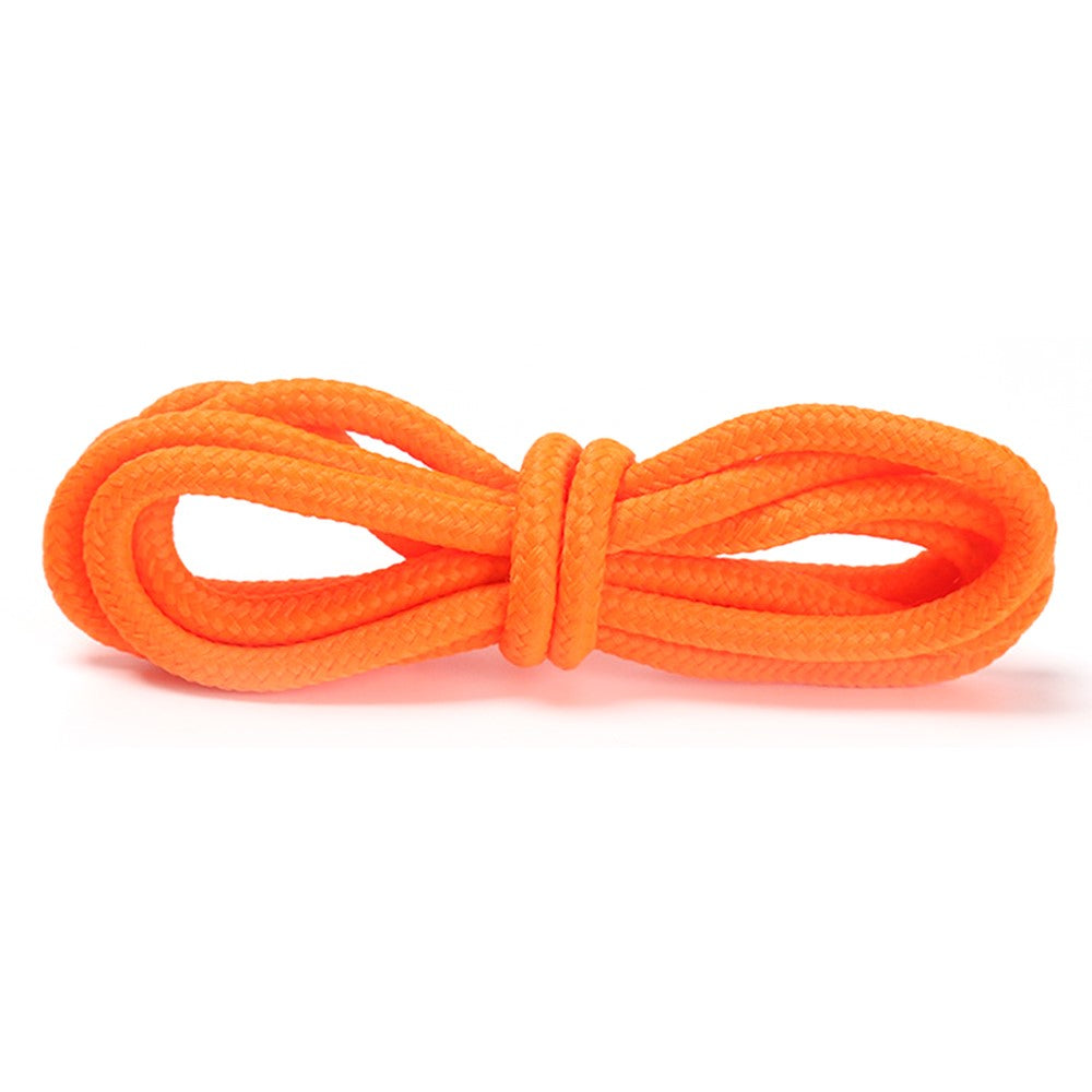1 Pair Round 4mm Polyester Shoelaces Sneakers Hiking Shoes Hoods Trouser Ropes, 1.2m