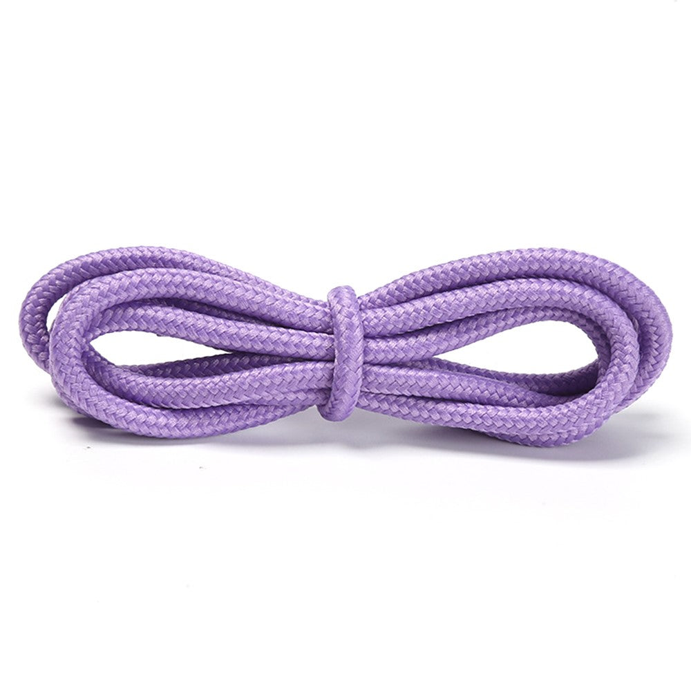 1 Pair Round 4mm Polyester Shoelaces Sneakers Hiking Shoes Hoods Trouser Ropes, 1.2m