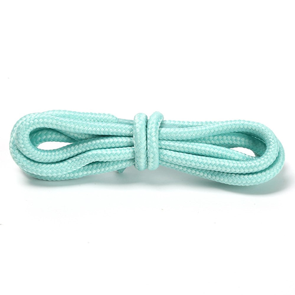 1 Pair Round 4mm Polyester Shoelaces Sneakers Hiking Shoes Hoods Trouser Ropes, 1.2m
