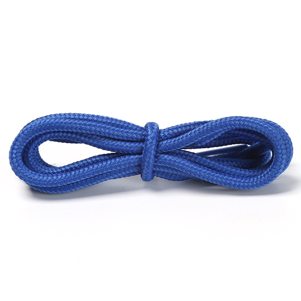 1 Pair Round 4mm Polyester Shoelaces Sneakers Hiking Shoes Hoods Trouser Ropes, 1.2m