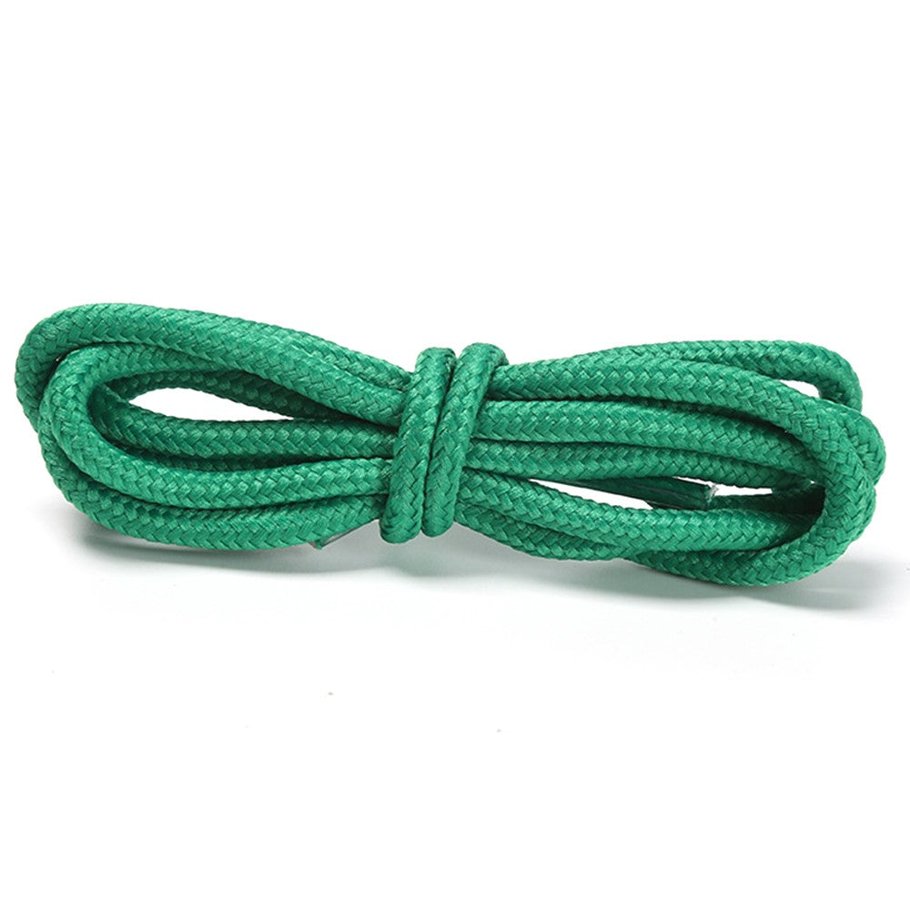 1 Pair Round 4mm Polyester Shoelaces Sneakers Hiking Shoes Hoods Trouser Ropes, 1.2m