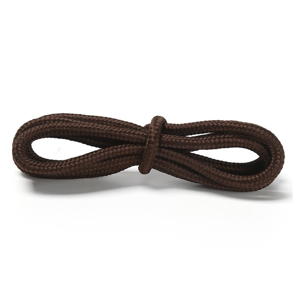 1 Pair Round 4mm Polyester Shoelaces Sneakers Hiking Shoes Hoods Trouser Ropes, 1.2m