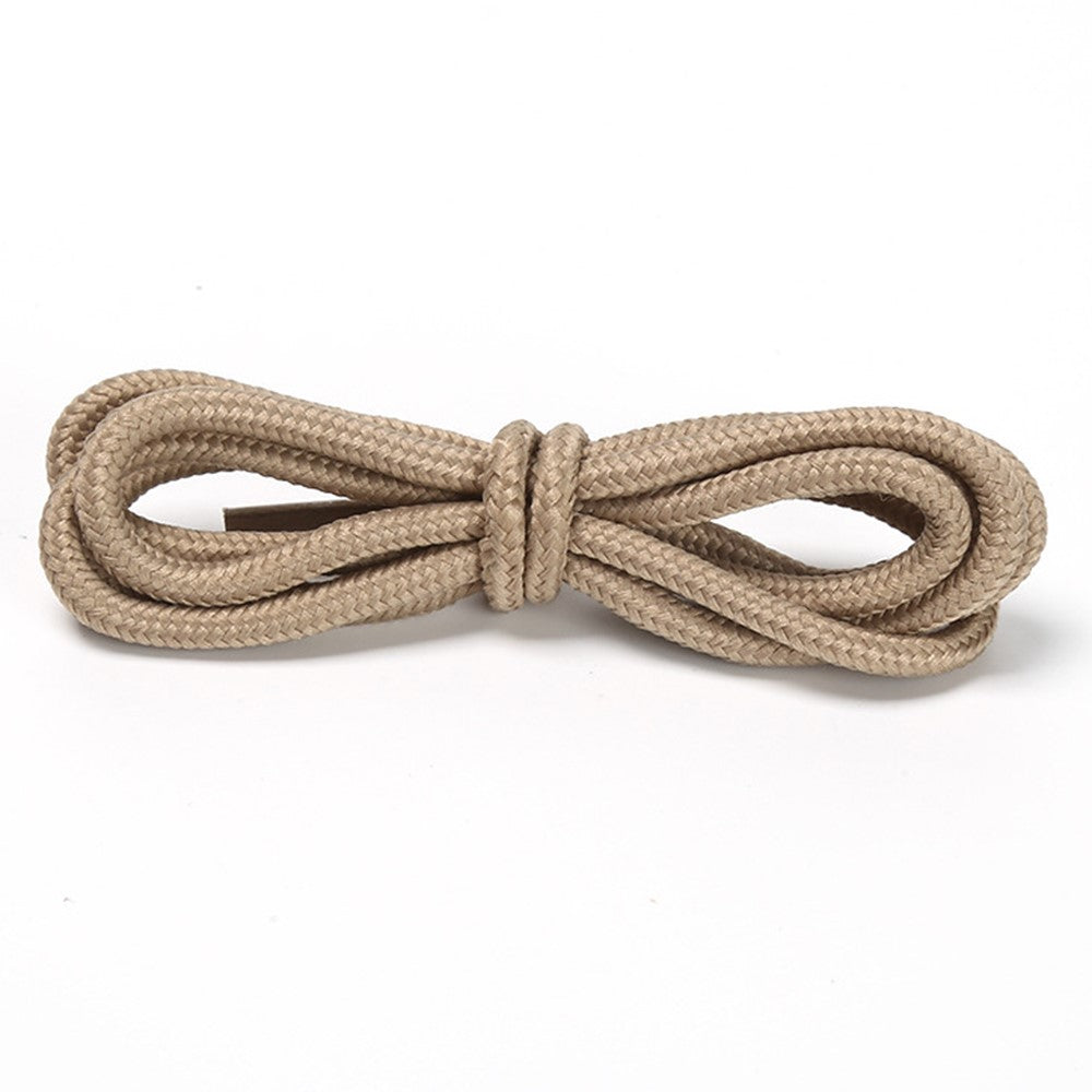 1 Pair Round 4mm Polyester Shoelaces Sneakers Hiking Shoes Hoods Trouser Ropes, 1.2m