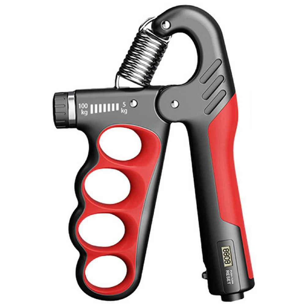 Adjustable Hand Grip Strengthener with Digital Counter Muscle Recovery Fitness Hand Force Training Tool
