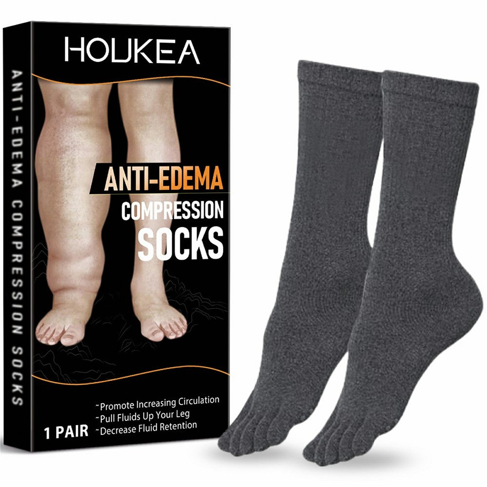 HOUKEA HK-B05-0026-01 Anti Edema Compression Socks Blood Circulation Promotion Socks
