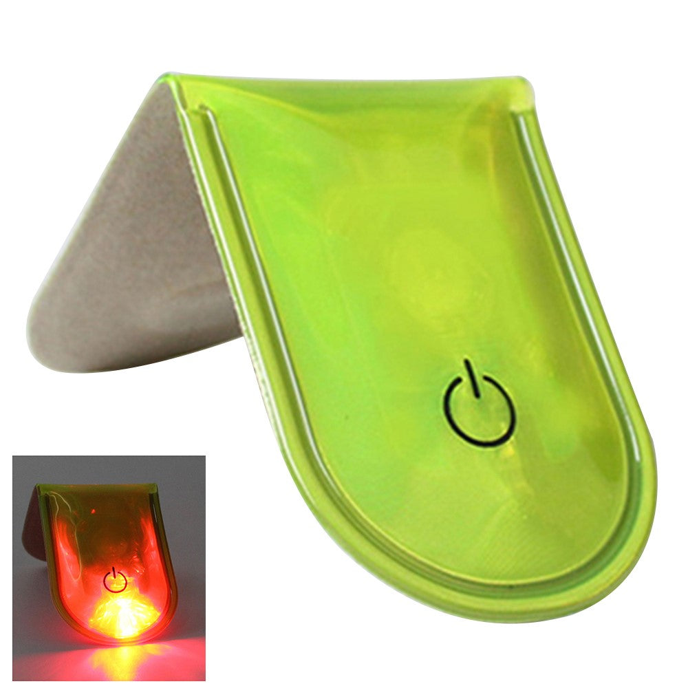 LED Magnetic Clip Lights Safety Warning Flashers for Night Running Camping Outdoor Activities