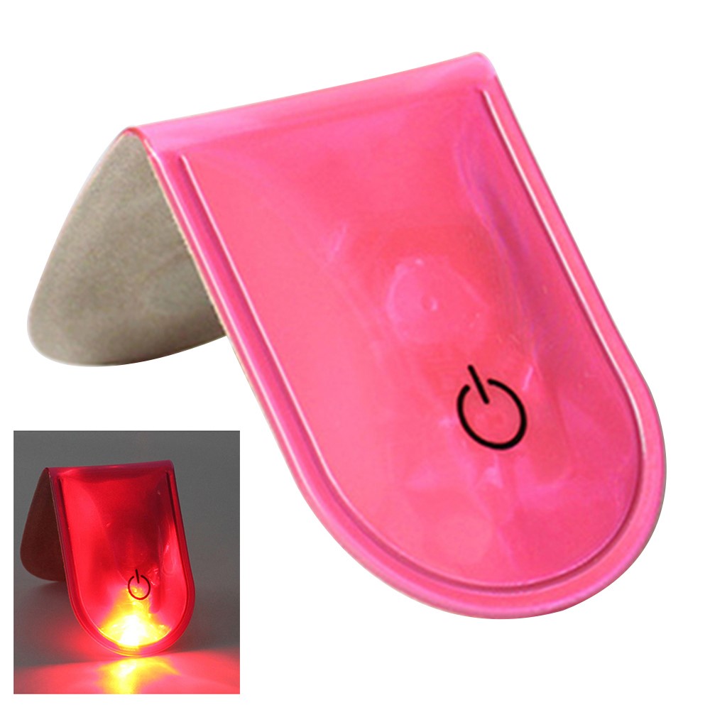 LED Magnetic Clip Lights Safety Warning Flashers for Night Running Camping Outdoor Activities