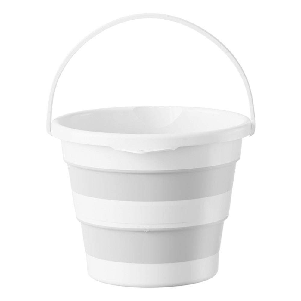 Foldable Water Bucket 6.5L Multi-Function Portable Collapsible Container for Home / Outdoor Use