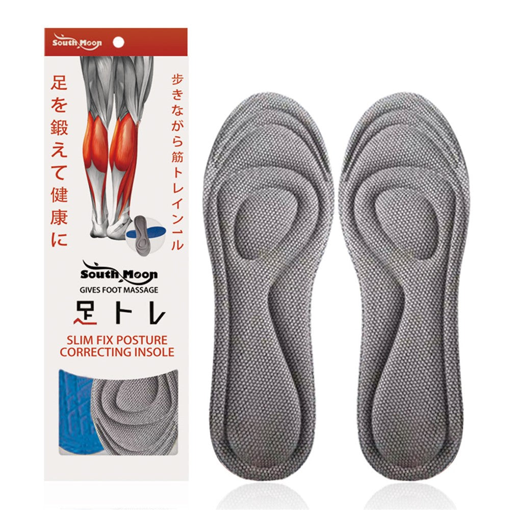 SOUTH MOON SOA08-A068-1-MX1 1 Pair Posture Correcting Insoles Hunchback Correction Foot Support