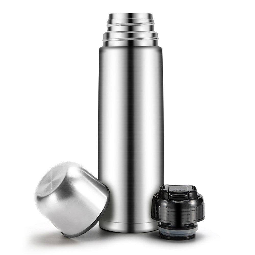 350ml Stainless Steel Vacuum Insulated Kettle Thermal Water Bottle for Travel Outdoor BPA Free, No FDA