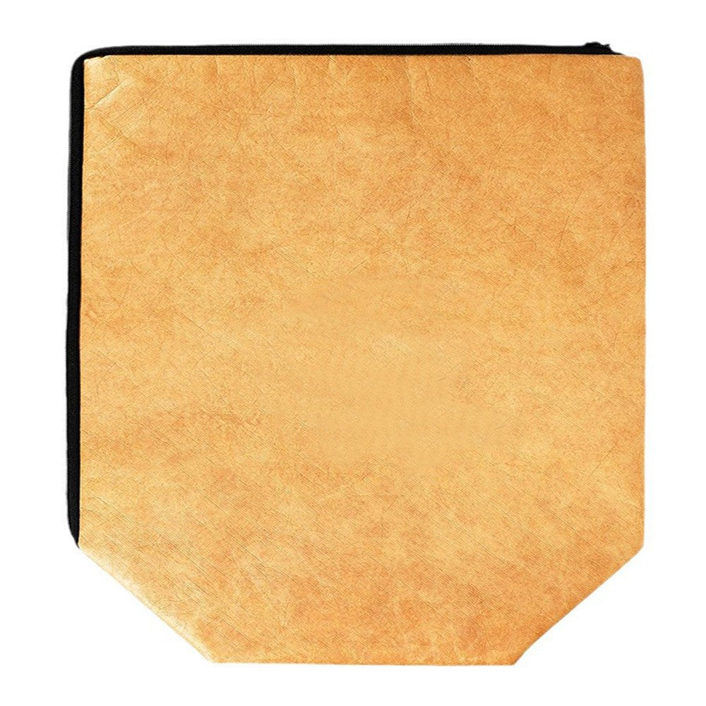 Large Capacity Kraft Paper Insulated Bag Waterproof BBQ Meat Cooler with Thick Aluminum Foil Lining BPA Free, No FDA