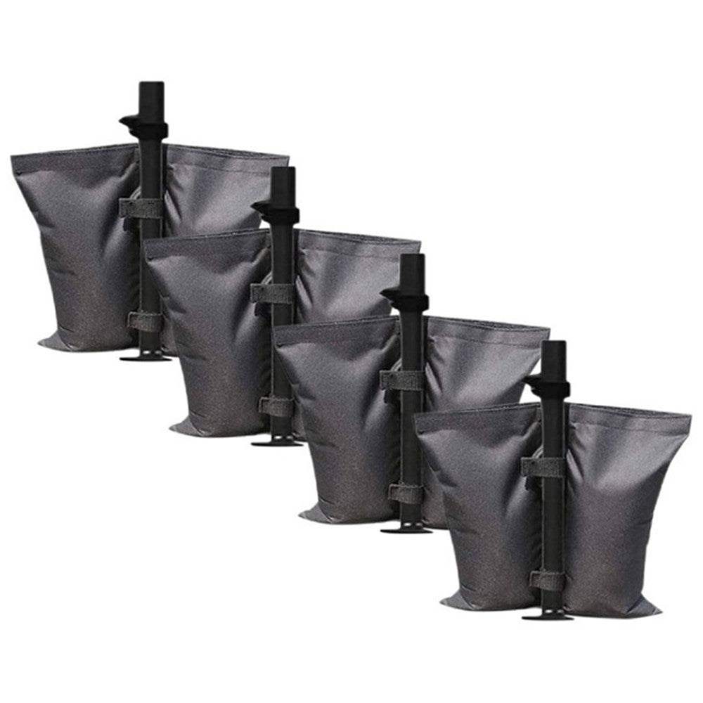 KG0067 4Pcs Outdoor Parasol Tent Windproof Fixing Sandbag 600D Oxford Cloth Sun Shield Umbrella Weight Bags