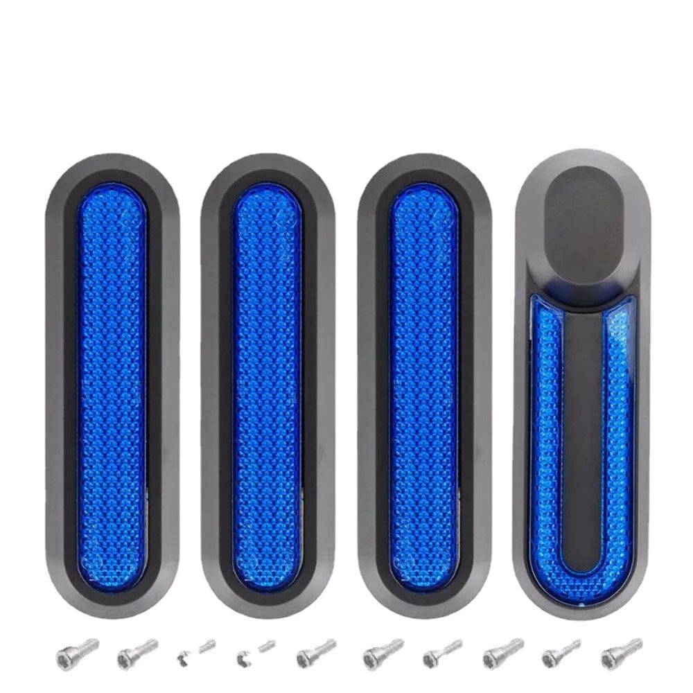 Front Fork Rear Wheel Protection Cover for Xiaomi 1S Pro 2 MI3 Electric Scooter Hub Cap Reflective Protect White Red Blue Shells-WAYBIKER