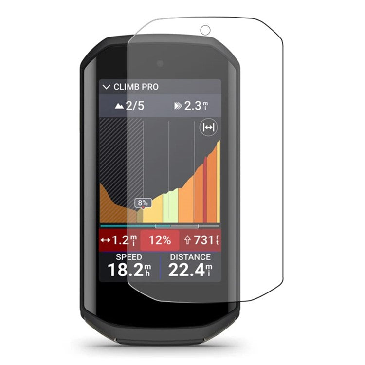 For Garmin Edge 1050 Screen Protector Cycling Computer Hydrogel TPU Screen Film