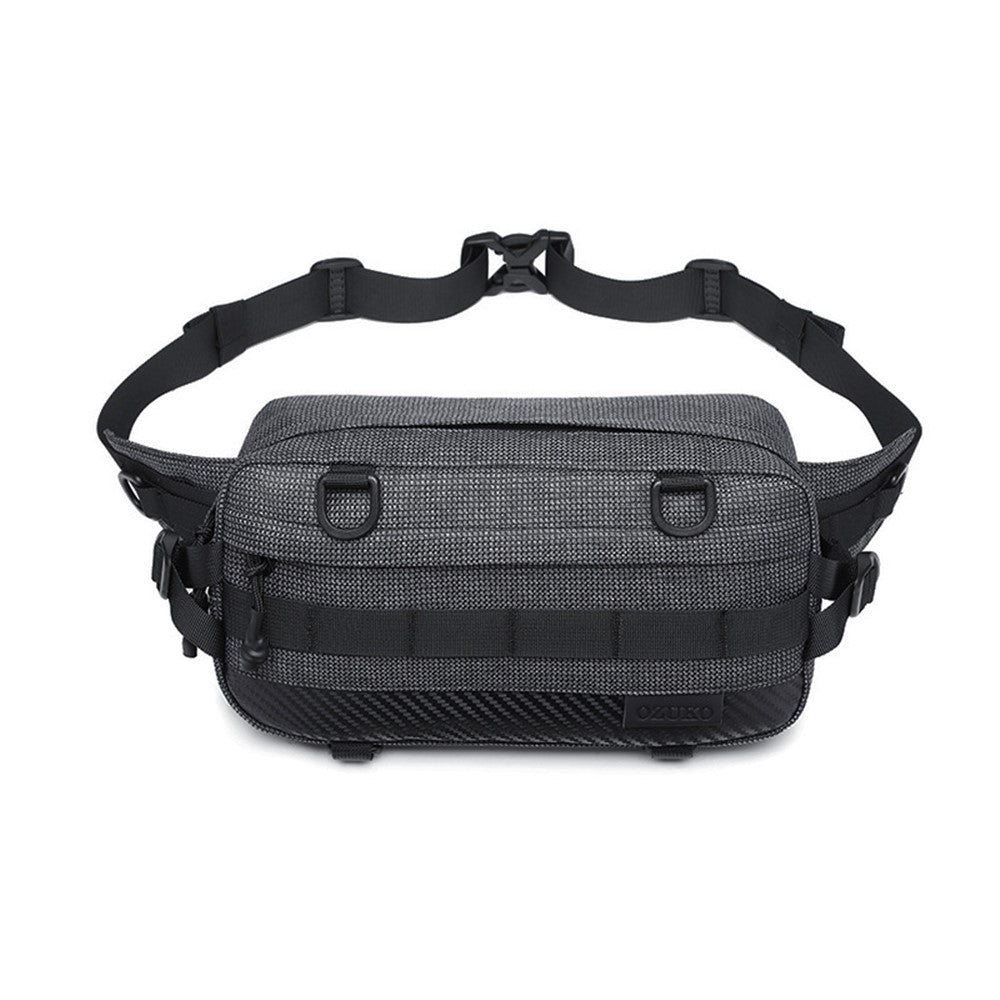 OZUKO 9676 Outdoor Tactical Men Crossbody Bag Oxford Cloth Chest Pack