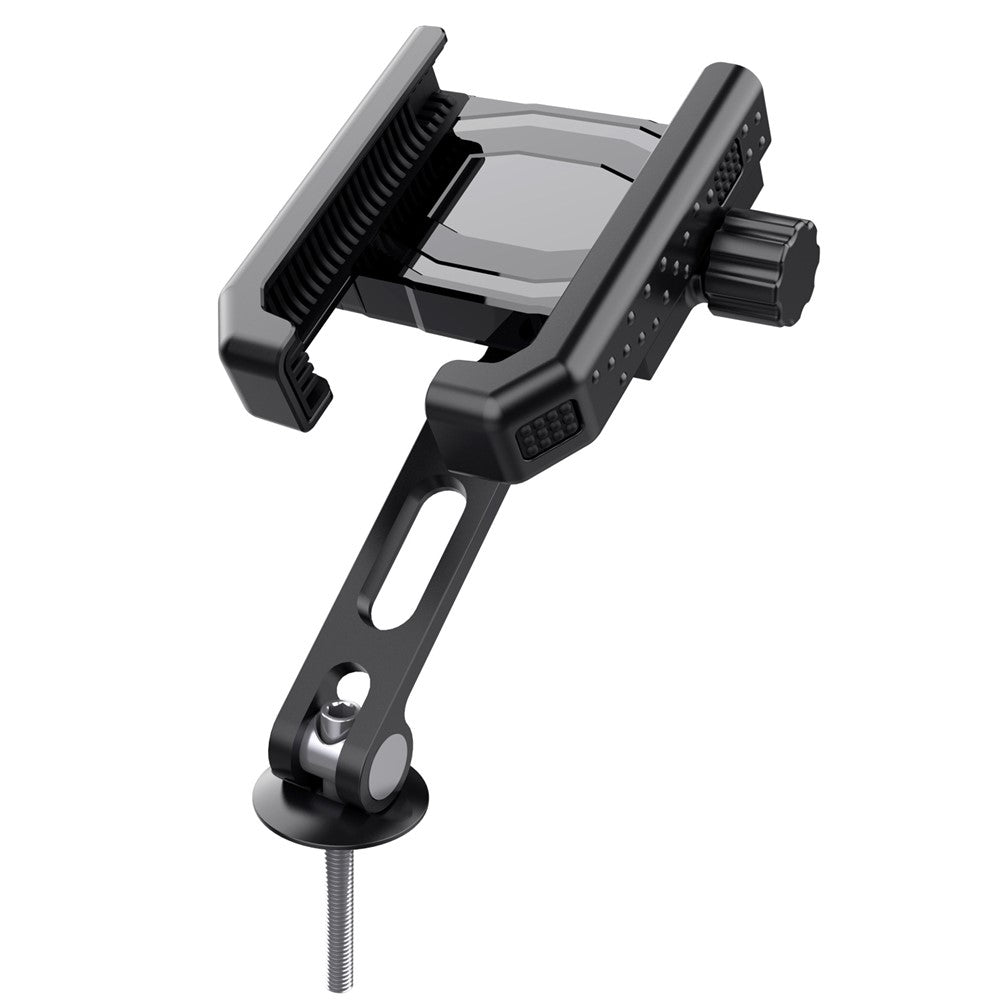 QX-24 Bike Stem Phone Holder Bicycle Stem Mount Aluminum Alloy+ABS Mobile Phone Bracket