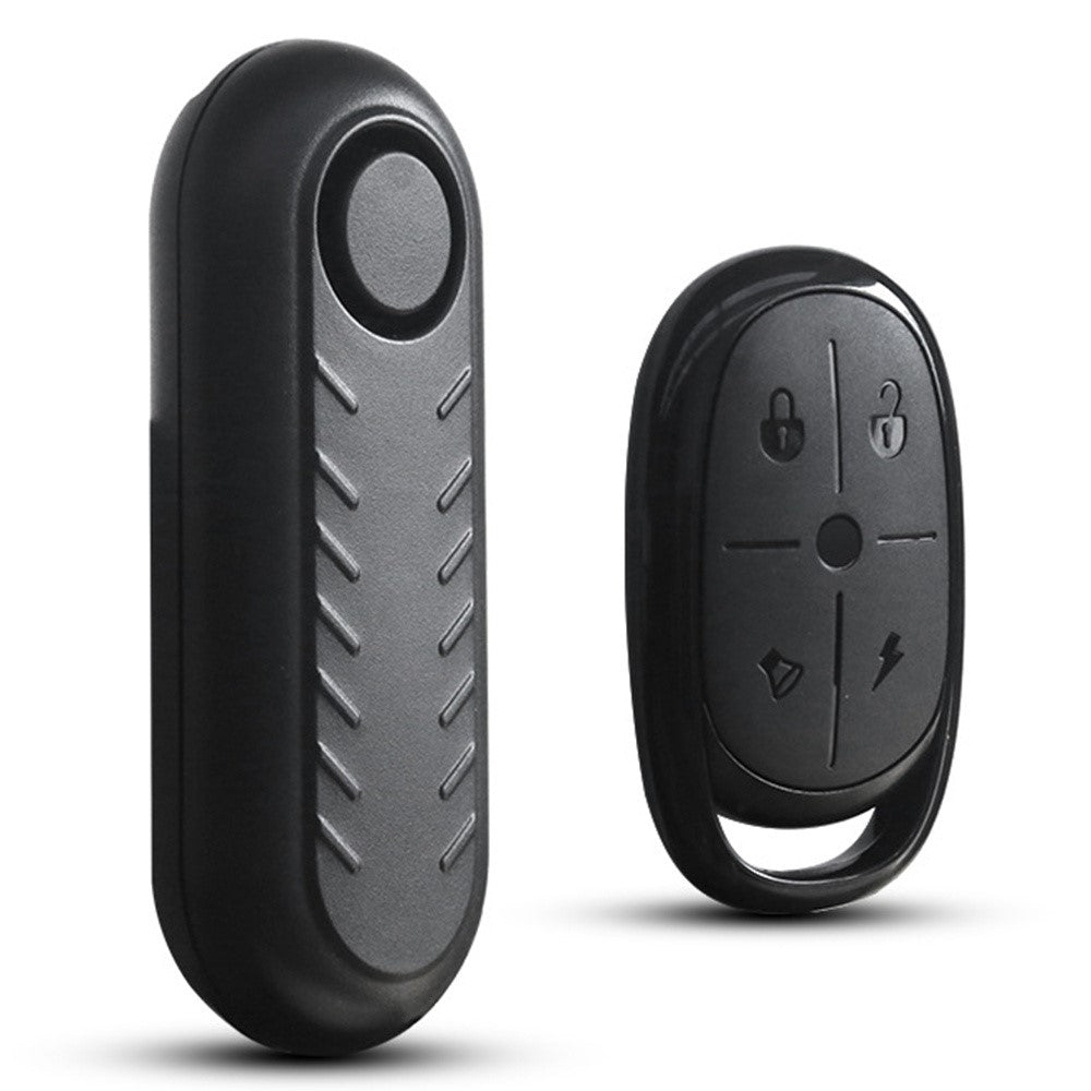 Bicycle Alarm IP55 Waterproof Motorcycle Anti-Theft Vibration Detection Remote Control Alarm