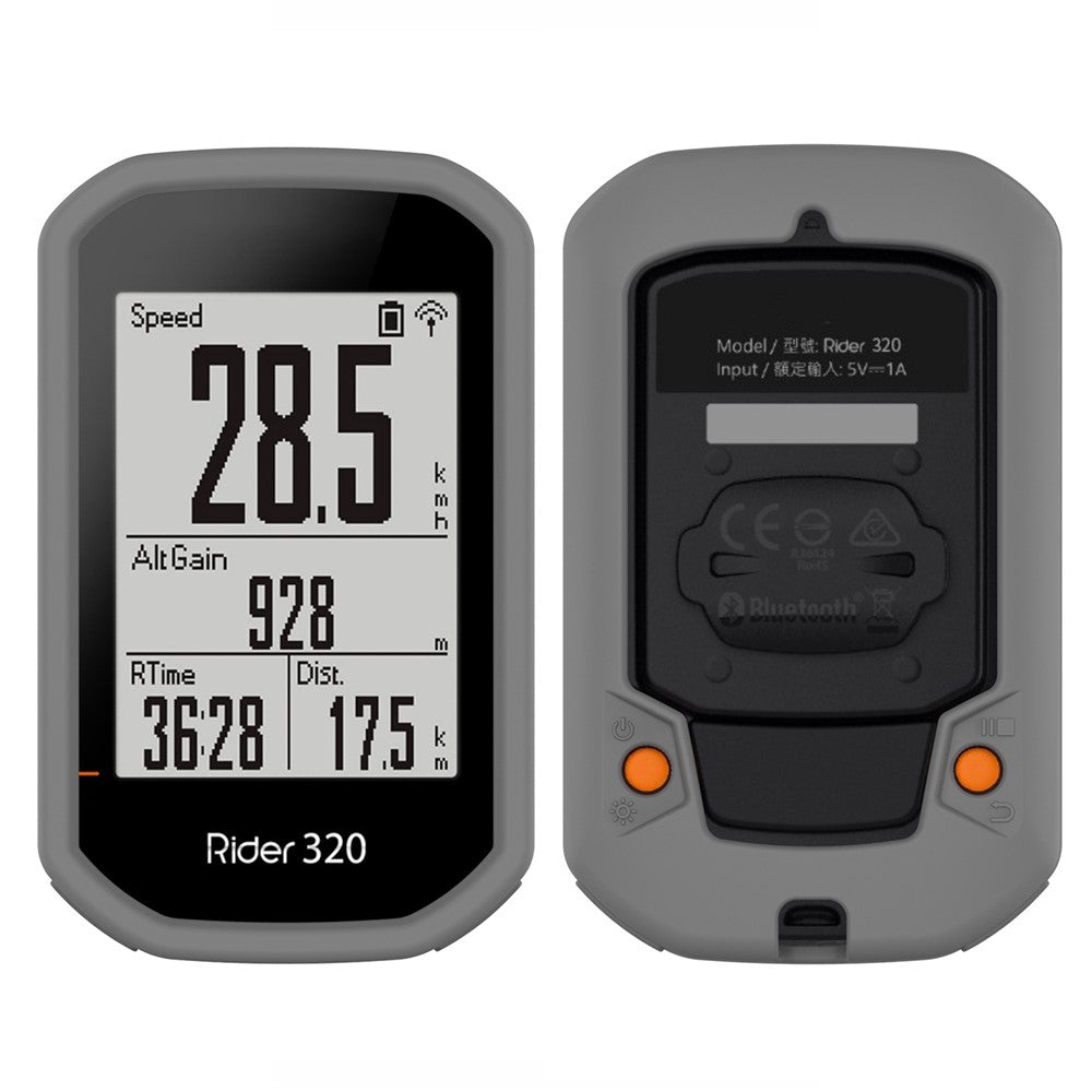 Bike Cycling Computer Silicone Cover Protective Case for Bryton Rider 430/Rider 320