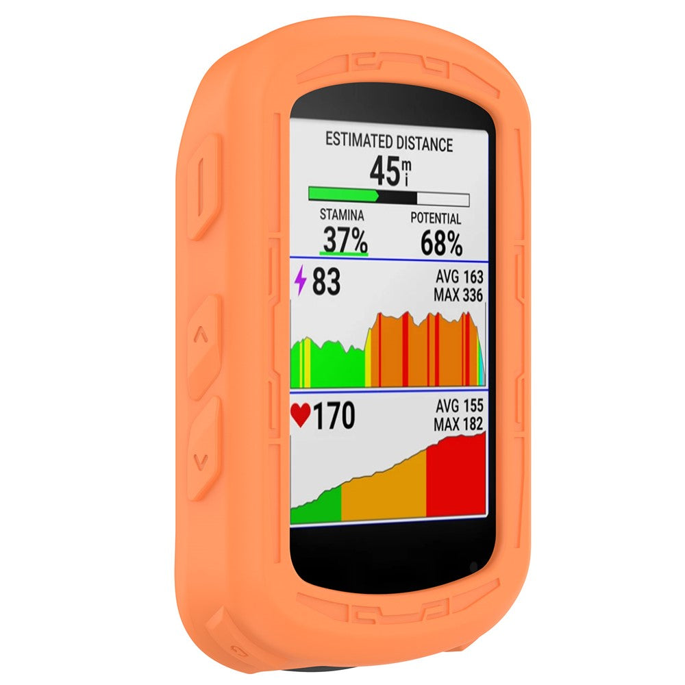 For Garmin Edge 840 / 540 Bike Computer Protective Cover Soft Silicone Anti-drop Case