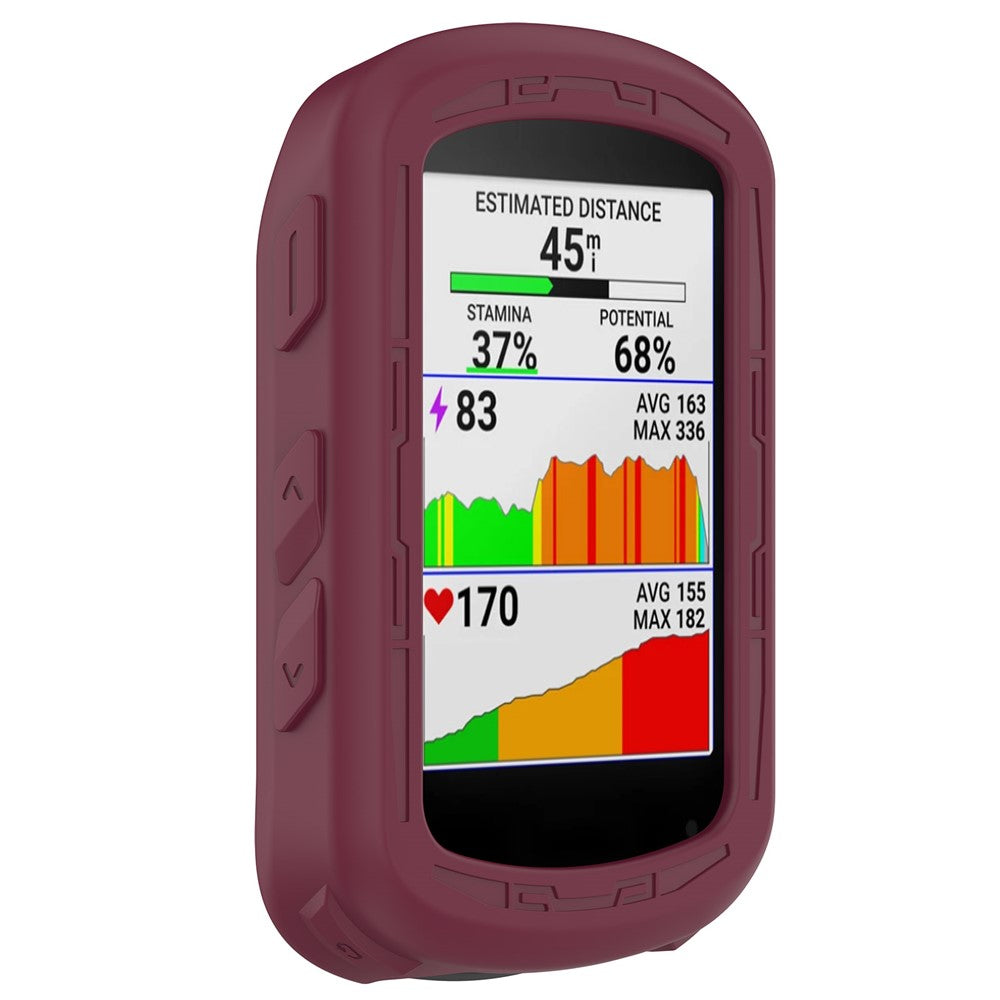 For Garmin Edge 840 / 540 Bike Computer Protective Cover Soft Silicone Anti-drop Case