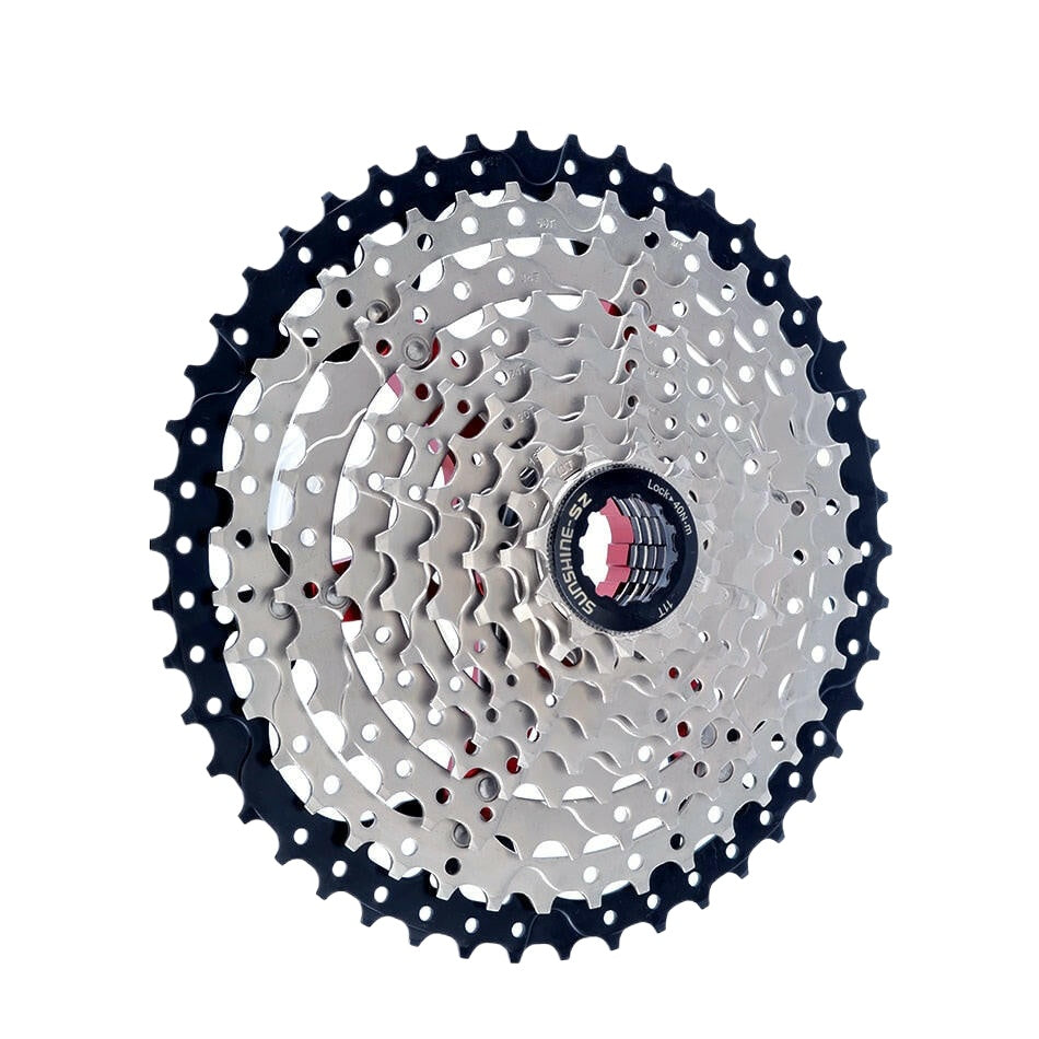 SUNSHINE Bicycle Cassette 8/9/10/11/12Speed Freewheel HG Structure Sprocket 32/36T/40T/42T/46T/50T/52T Flywheel For SHIMANO/SRAM-WAYBIKER