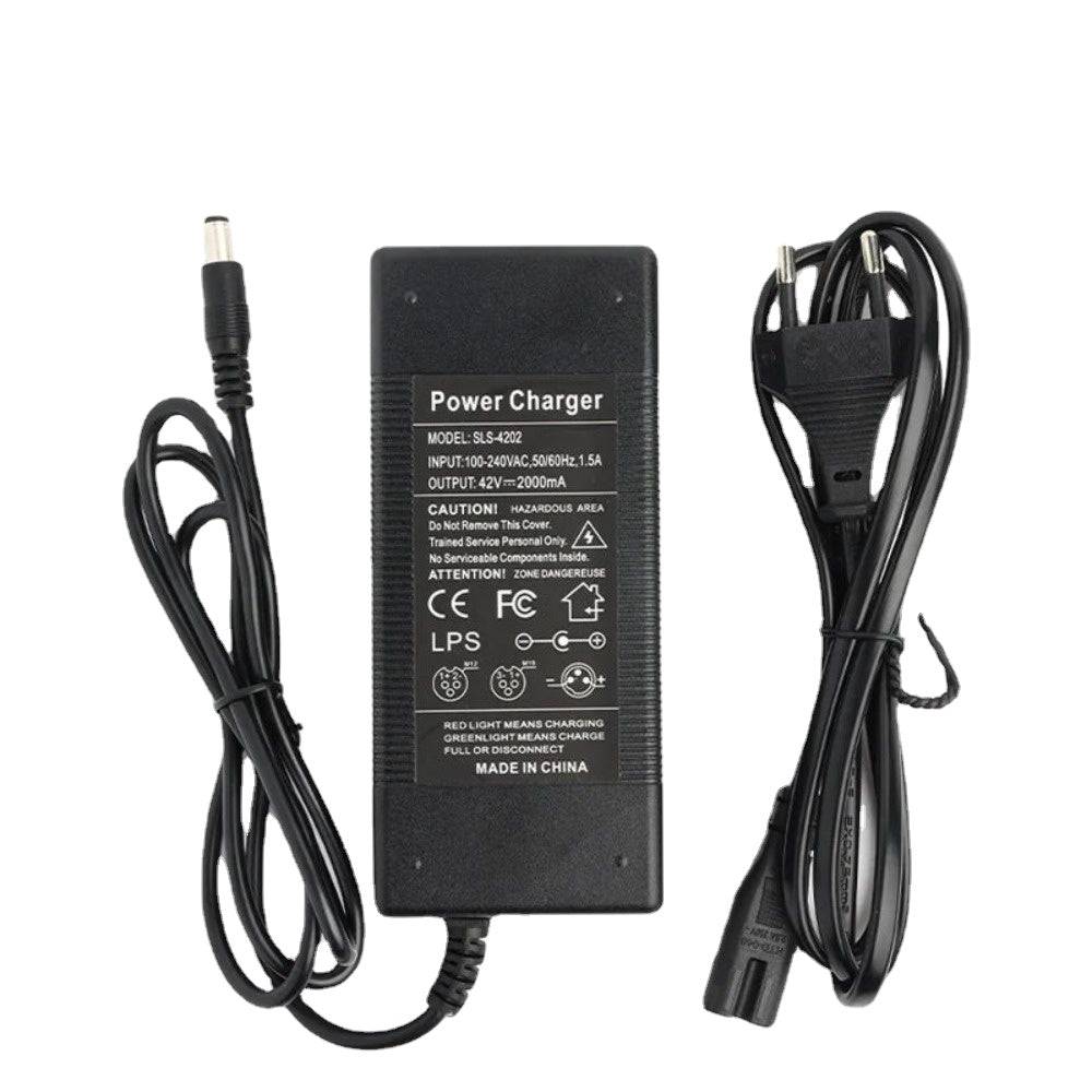 42V 2Ah Fast Charging Power Charger for Kugoo S1 S2 S3 Electric Scooter Battery Adapter Charger DC2.1-WAYBIKER