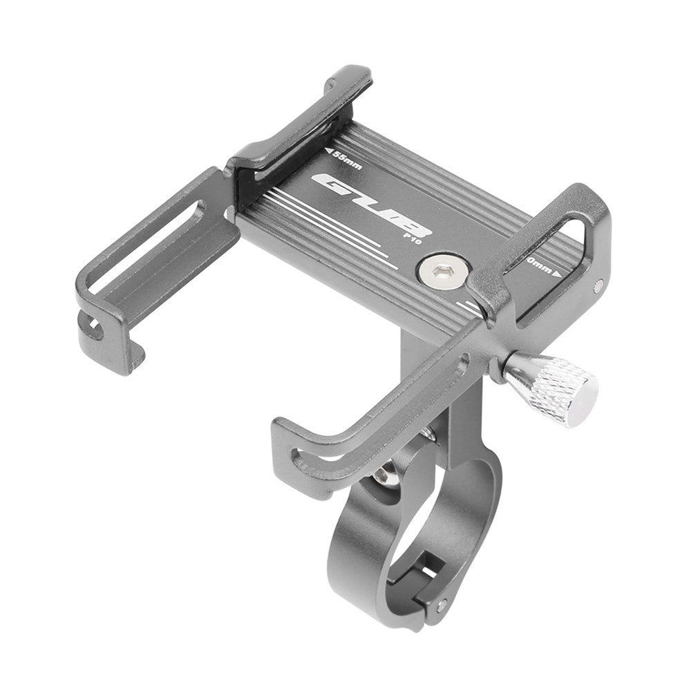 GUB P10 Aluminum Alloy Bicycle Handlebar Bracket Holder Mobile Phone GPS Stand Silicone Motorcycle Cycling Mount