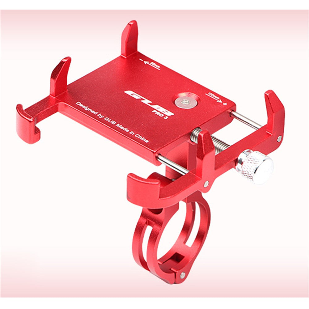GUB PRO3 Bike Phone Holder Motorcycle Handlebar Mount Support for 3.5-6.2 Phone GPS Power Bank
