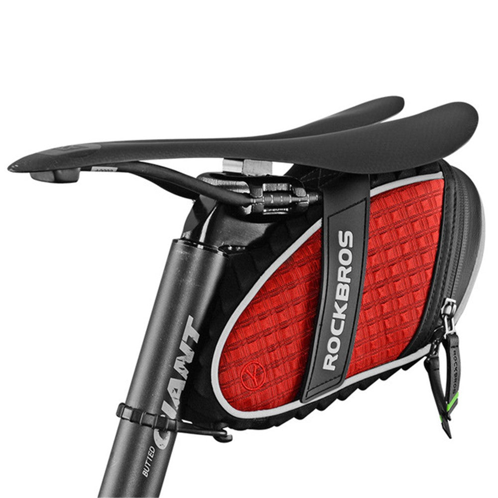 ROCKBROS C16 1L MTB Bike 3D Saddle Bag Waterproof Reflective Shockproof Cycling Bicycle Saddle Bag