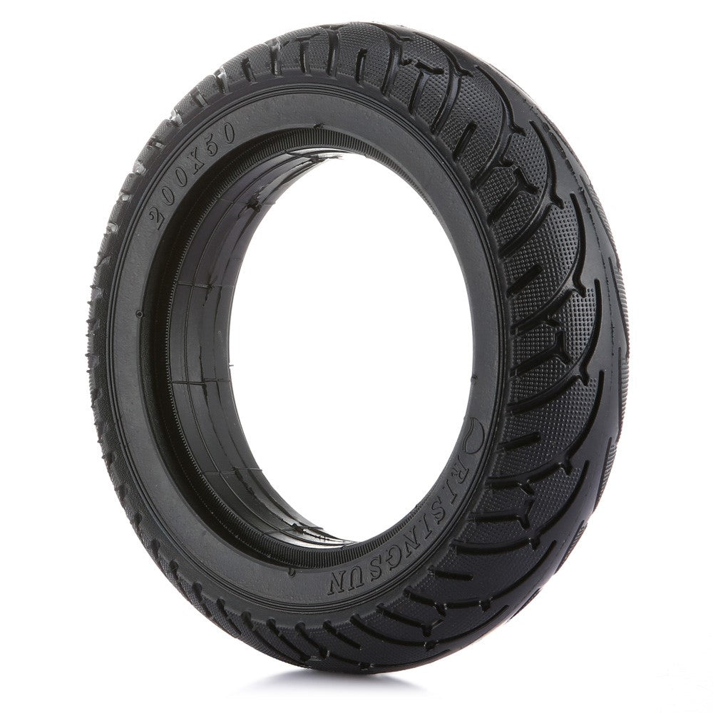 CTSMART 8 inch Wear-proof Rubber Solid Tire for Electric Scooter, Size: 200x50mm