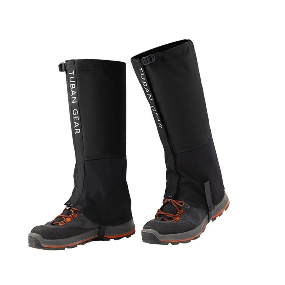 TUBAN Gear Reinforced TPU Strap Breathable 500D Nylon Hiking Gaiters Snow Gaiters