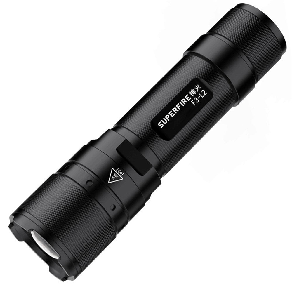 SUPFIRE F3-L2 L2 T6 LED 10W 1100 Lumen Focusing Flashlight