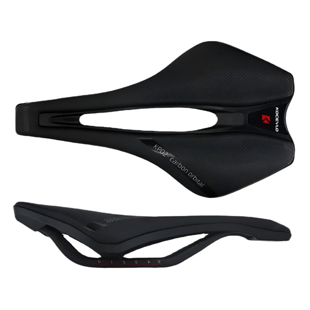 KOCEVLO Dimension 143 Carbon Saddle Ultralight 120g Breathable Comfortable Seat Cushion Bike Racing Saddle Carbon Rails-WAYBIKER