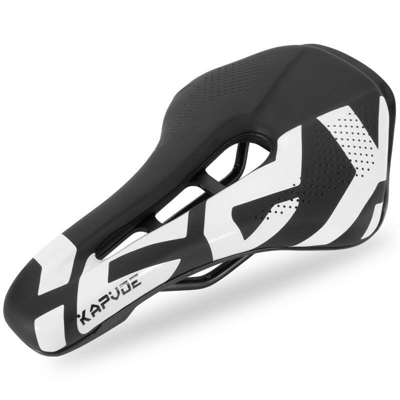 Kapvoe Bicycle Saddle MTB Bike Soft PU Leather Surface Breathable Riding Equipment Gel Pad Comfortable Cushion Bike Seat-WAYBIKER