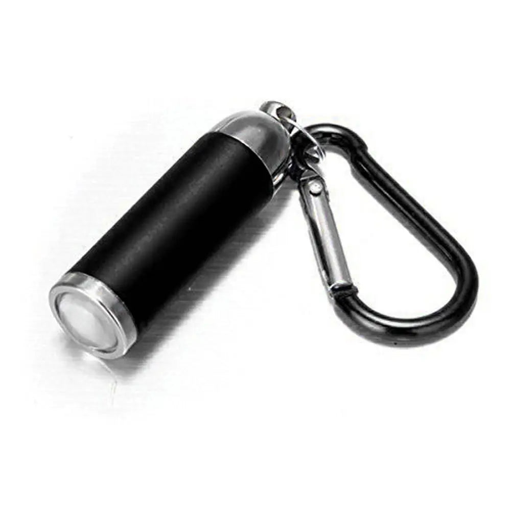 Torch Keychain Torch Hiking Mini Camping Lights Pocket Battery Powered Lamp Flashlights Portable Small Flashlight Key Ring-WAYBIKER