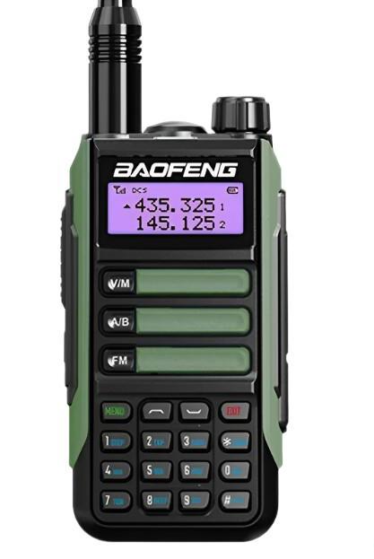 BaoFeng UV-16 Plus Walkie Talkie High Power USB C 10KM Long Range UV-16 Two Way Radio Dual Band Waterproof Transceiver FM Radio-WAYBIKER