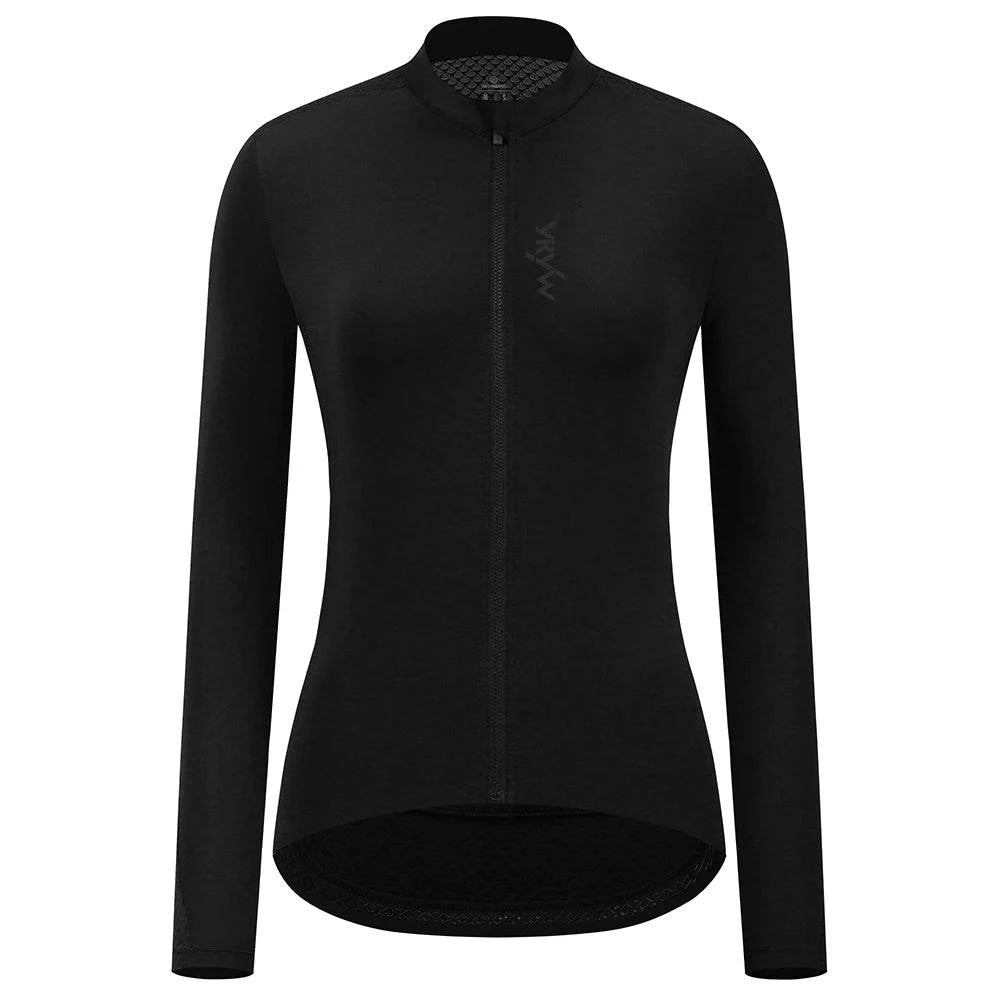 YKYWBIKE Women's Cycling Jersey Long Sleeve Bicycle Long Jersey Road Bike Jersey Bicycle Shirt Bike Wear Cycling Maillot-WAYBIKER
