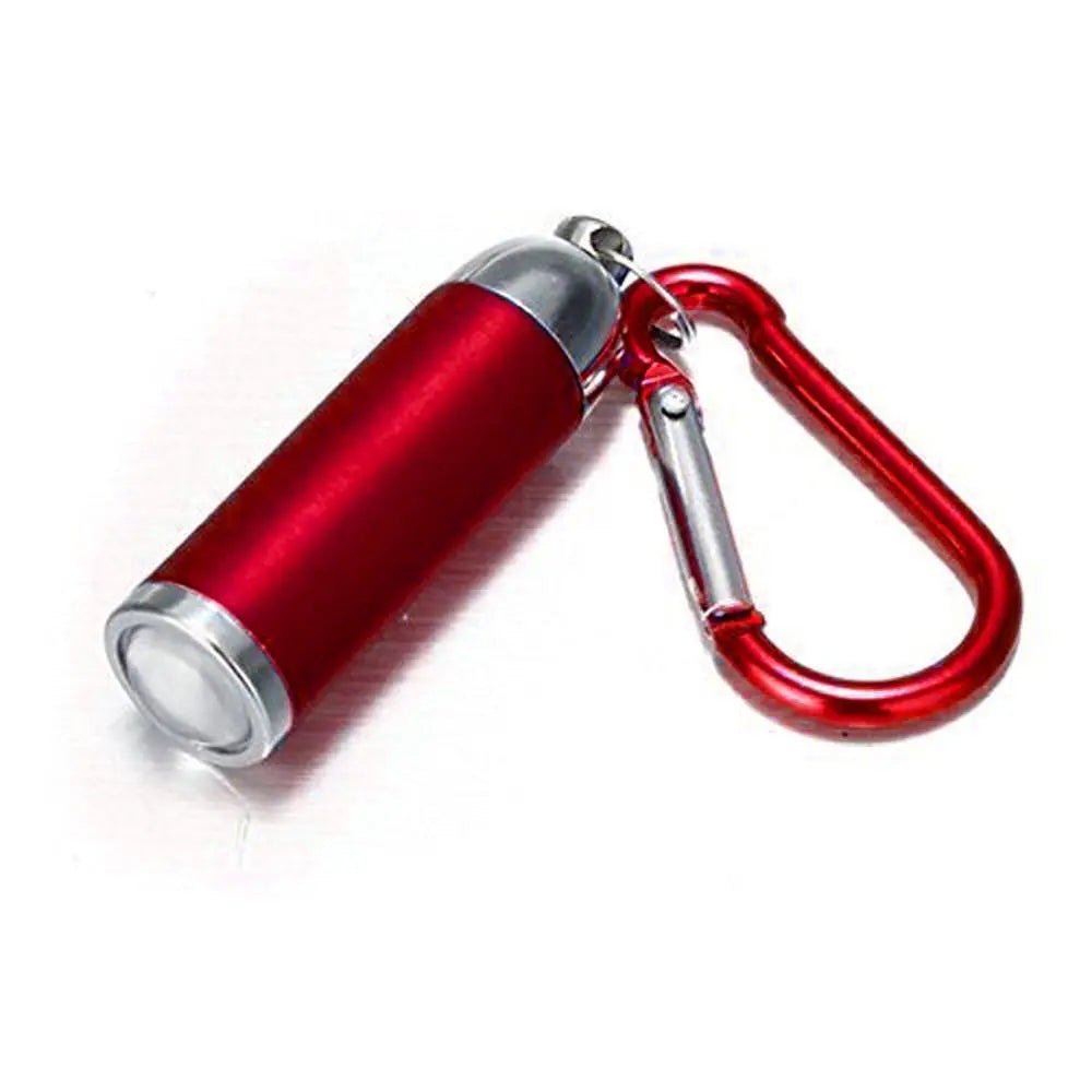 Torch Keychain Torch Hiking Mini Camping Lights Pocket Battery Powered Lamp Flashlights Portable Small Flashlight Key Ring-WAYBIKER