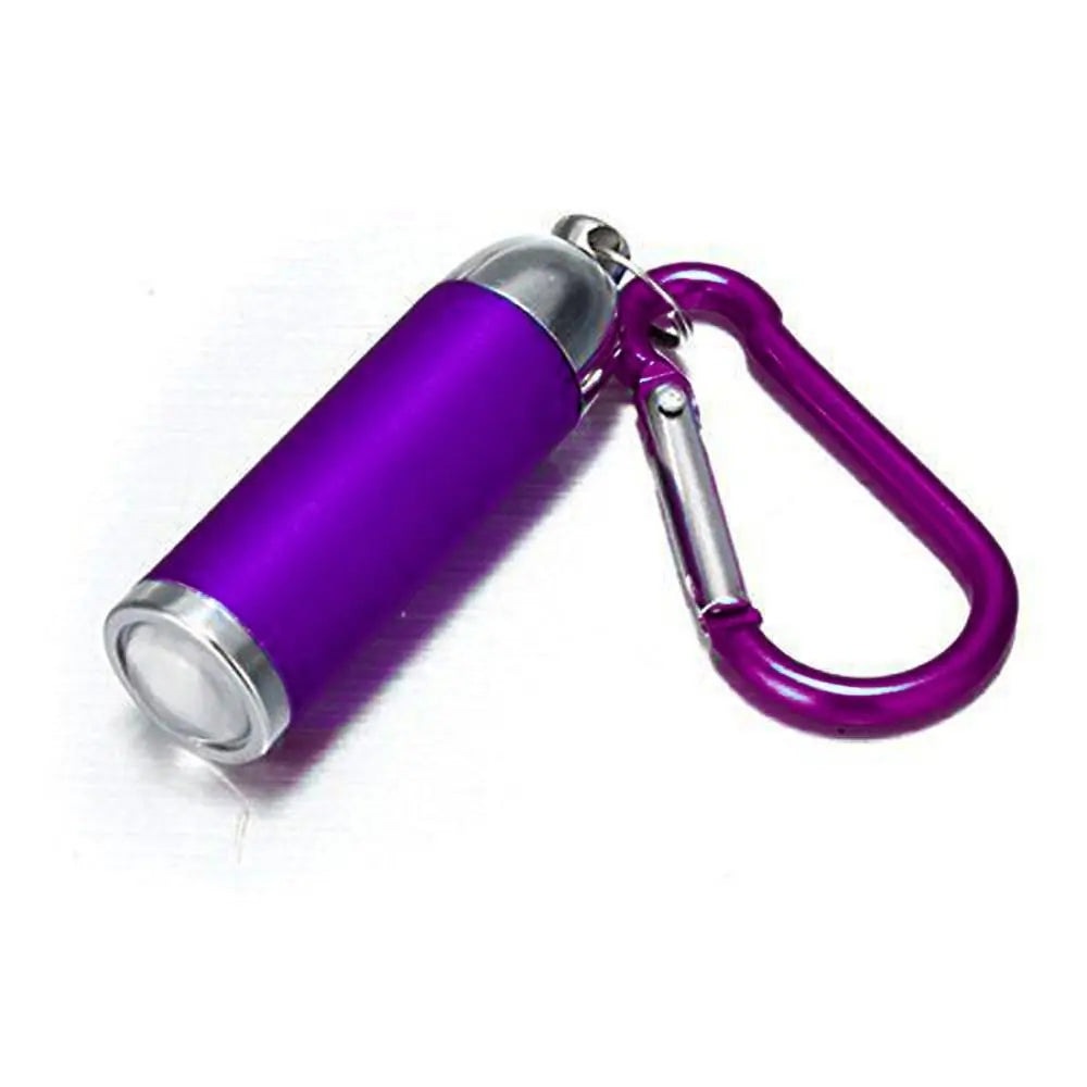 Torch Keychain Torch Hiking Mini Camping Lights Pocket Battery Powered Lamp Flashlights Portable Small Flashlight Key Ring-WAYBIKER