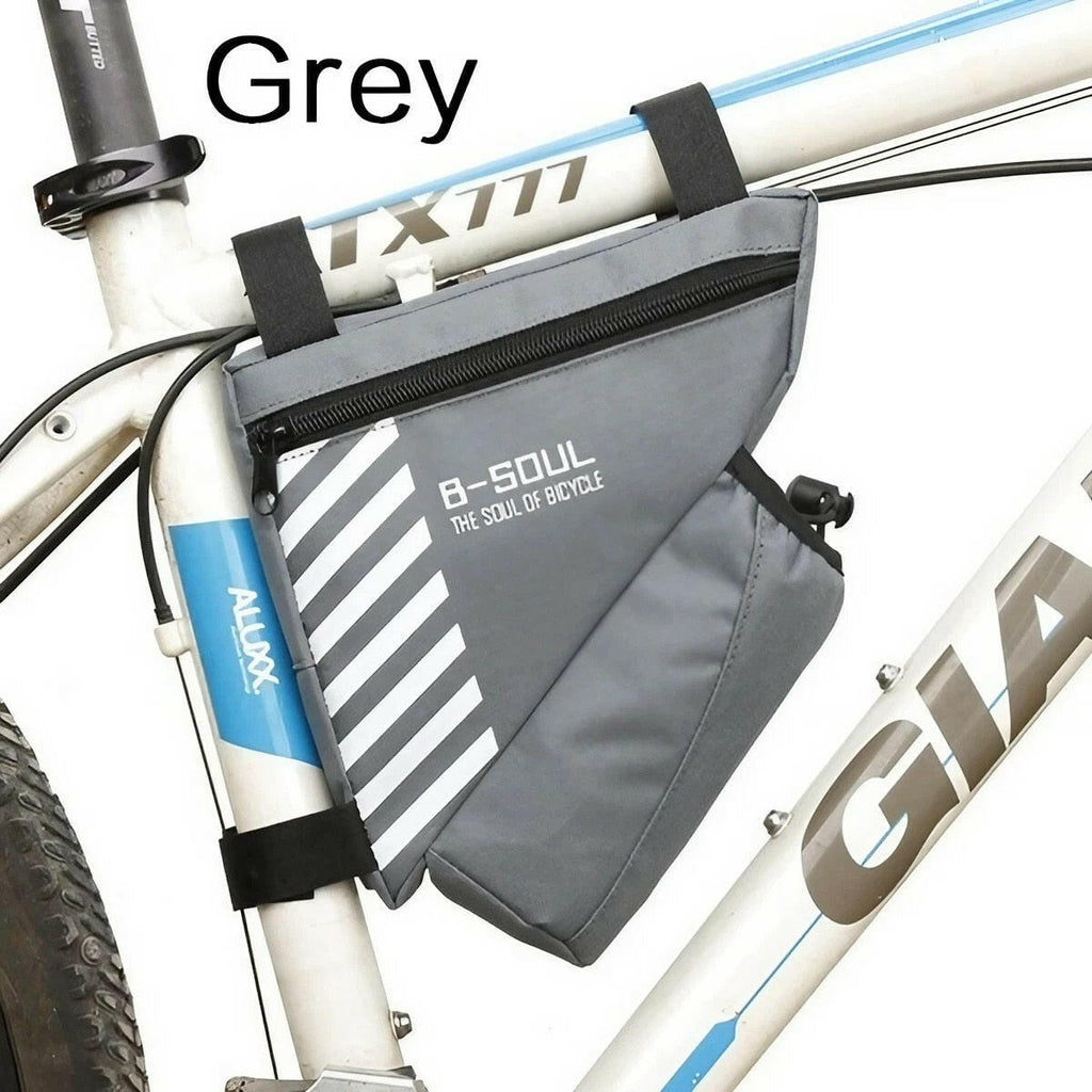 Waterproof Triangle Bike Bicycle Bag Cycling Front Bag Bicycle Pouch Frame Bags Bicycle Accessories (Not Include Water B-WAYBIKER
