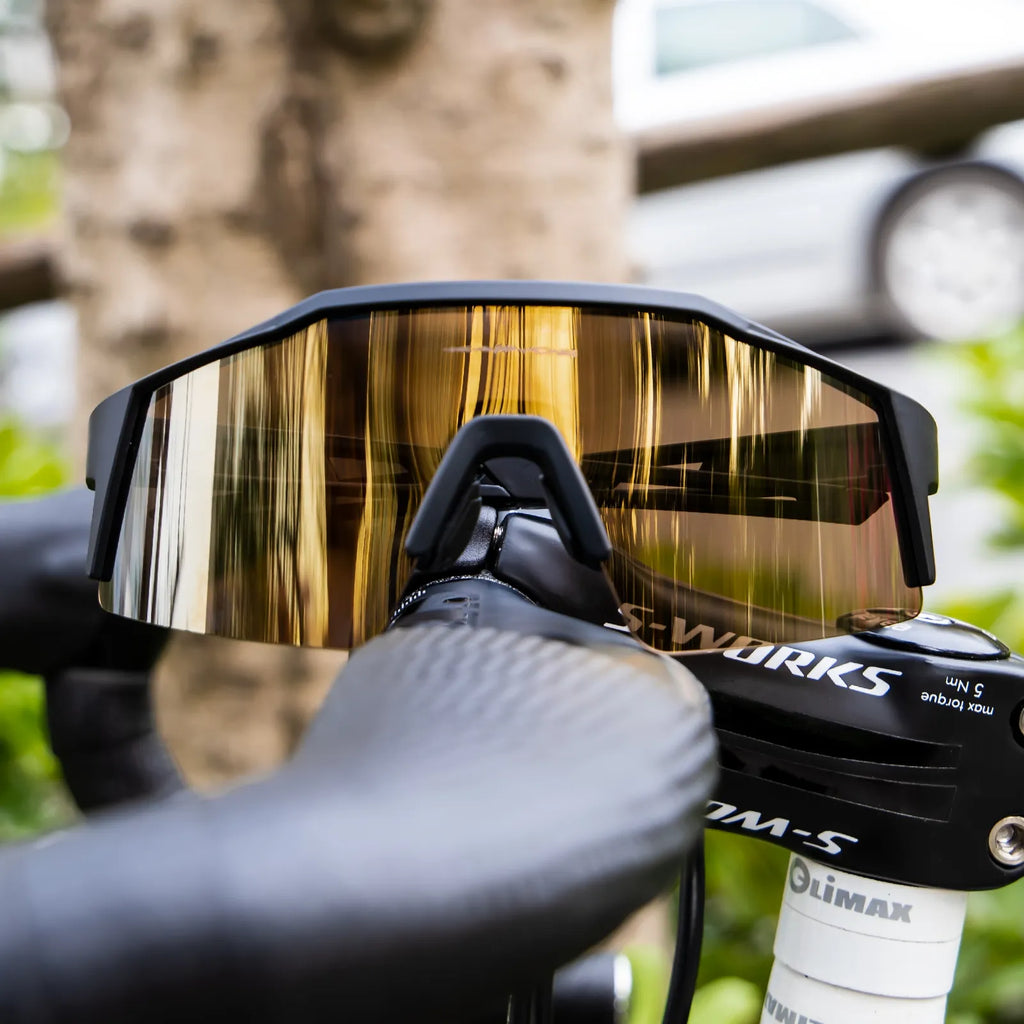 Kapvoe  Bicycle Cycling Sunglasses Polarized Cycling Glasses Bike MTB UV400 Mountain Men/Women Eyewear Outdoor Sport Goggles-WAYBIKER