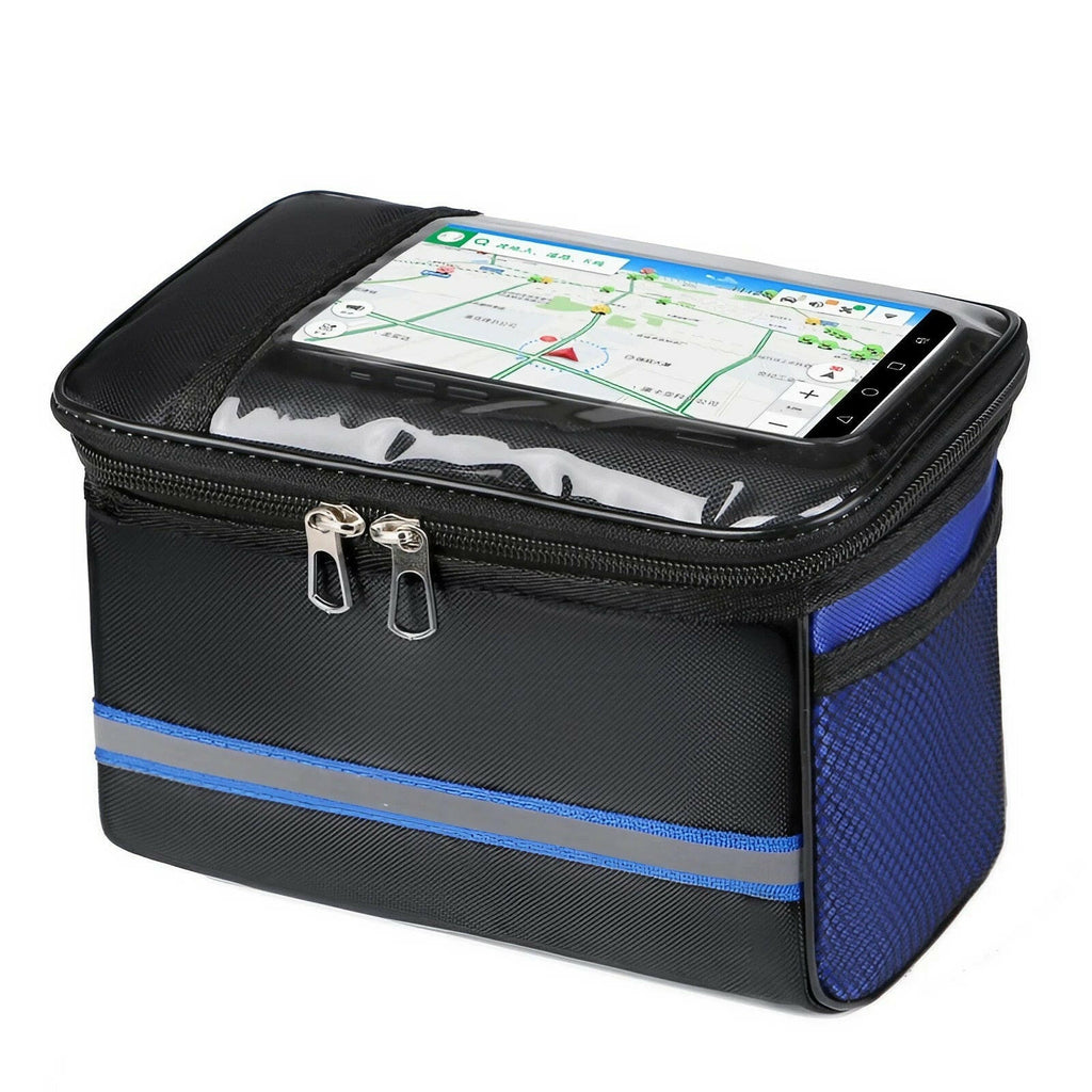 Mountain Bike Front Handle Bag Large-capacity Waterproof Folding Front Bag Bicycle Leading Bag Stonego Riding Bag-WAYBIKER
