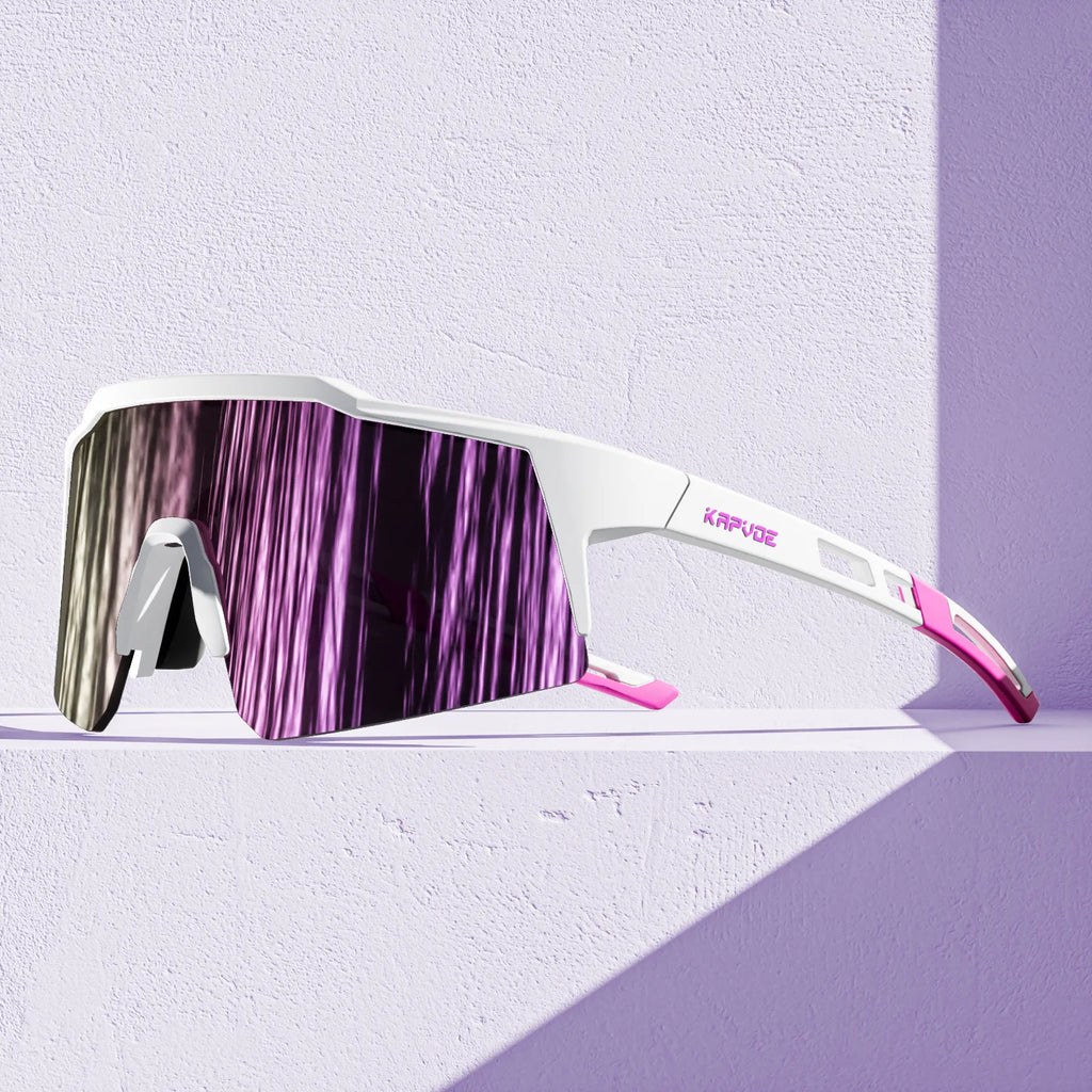 Kapvoe Kids Cycling Sunglasses MTB Fishing Sport Bicycle Glasses UV400 Child Camping Goggles Boys Girls Outdoor Bike Eyewear-WAYBIKER