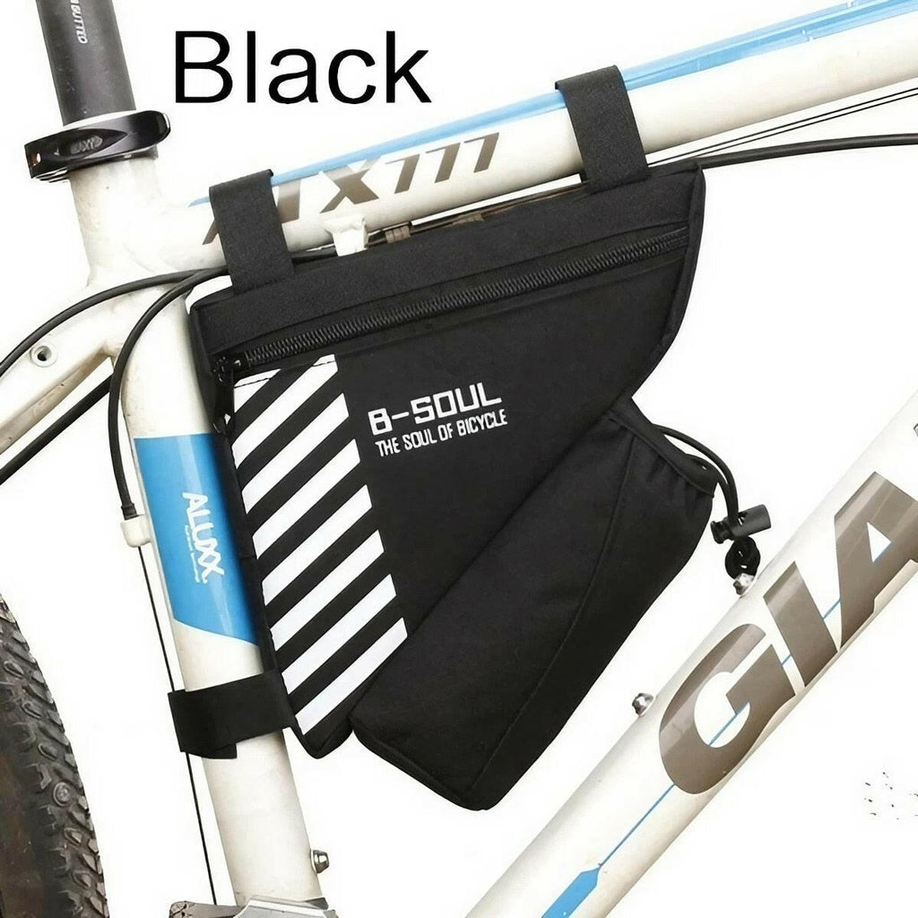 Waterproof Triangle Bike Bicycle Bag Cycling Front Bag Bicycle Pouch Frame Bags Bicycle Accessories (Not Include Water B-WAYBIKER