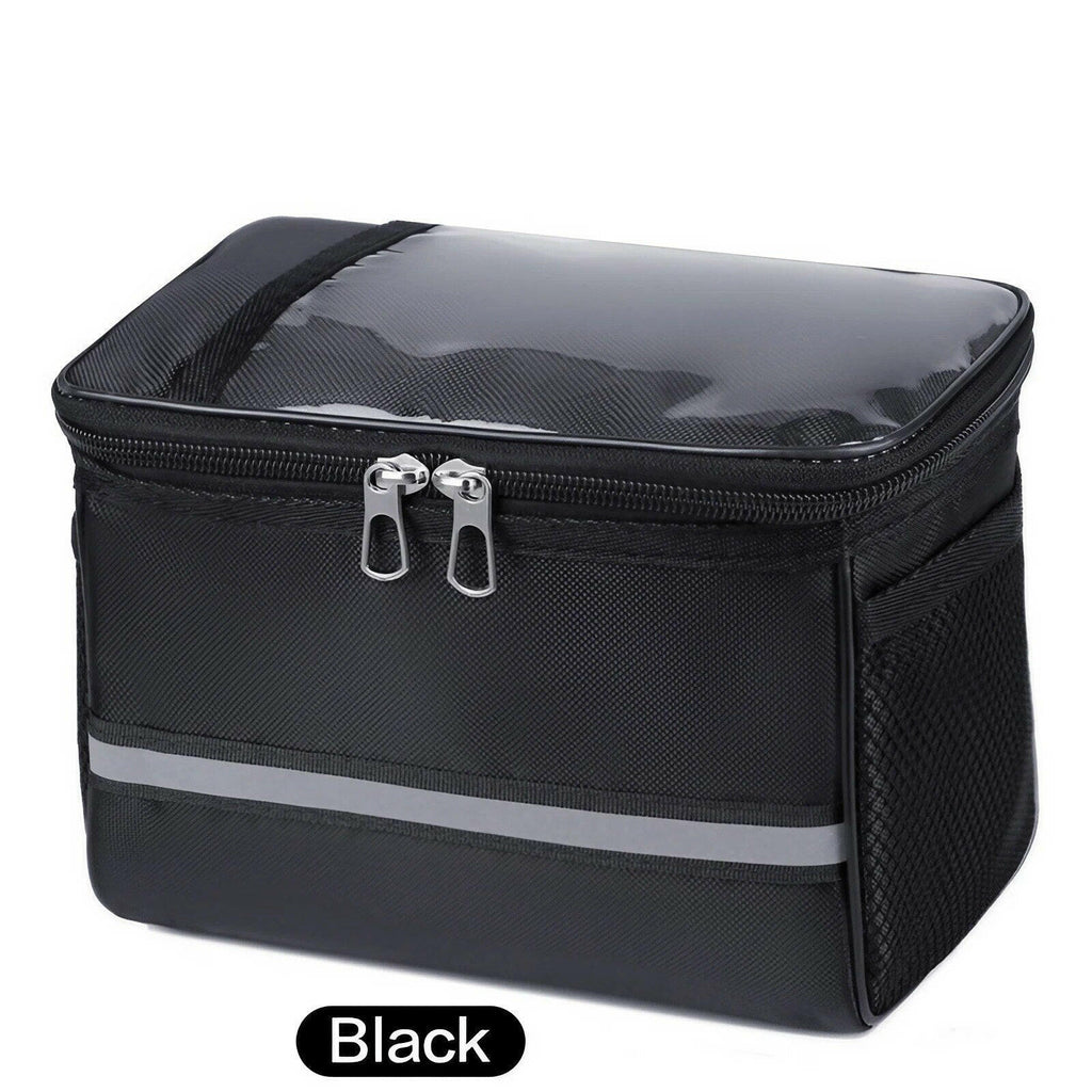 Mountain Bike Front Handle Bag Large-capacity Waterproof Folding Front Bag Bicycle Leading Bag Stonego Riding Bag-WAYBIKER