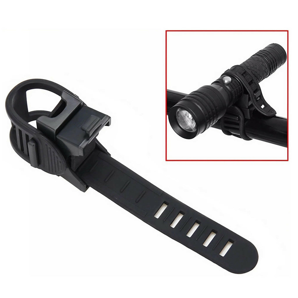 360°Adjustable Bicycle Variety Bracket Bike Flashlight Torch Clamp Clip Mount Bracket Stonego Holder