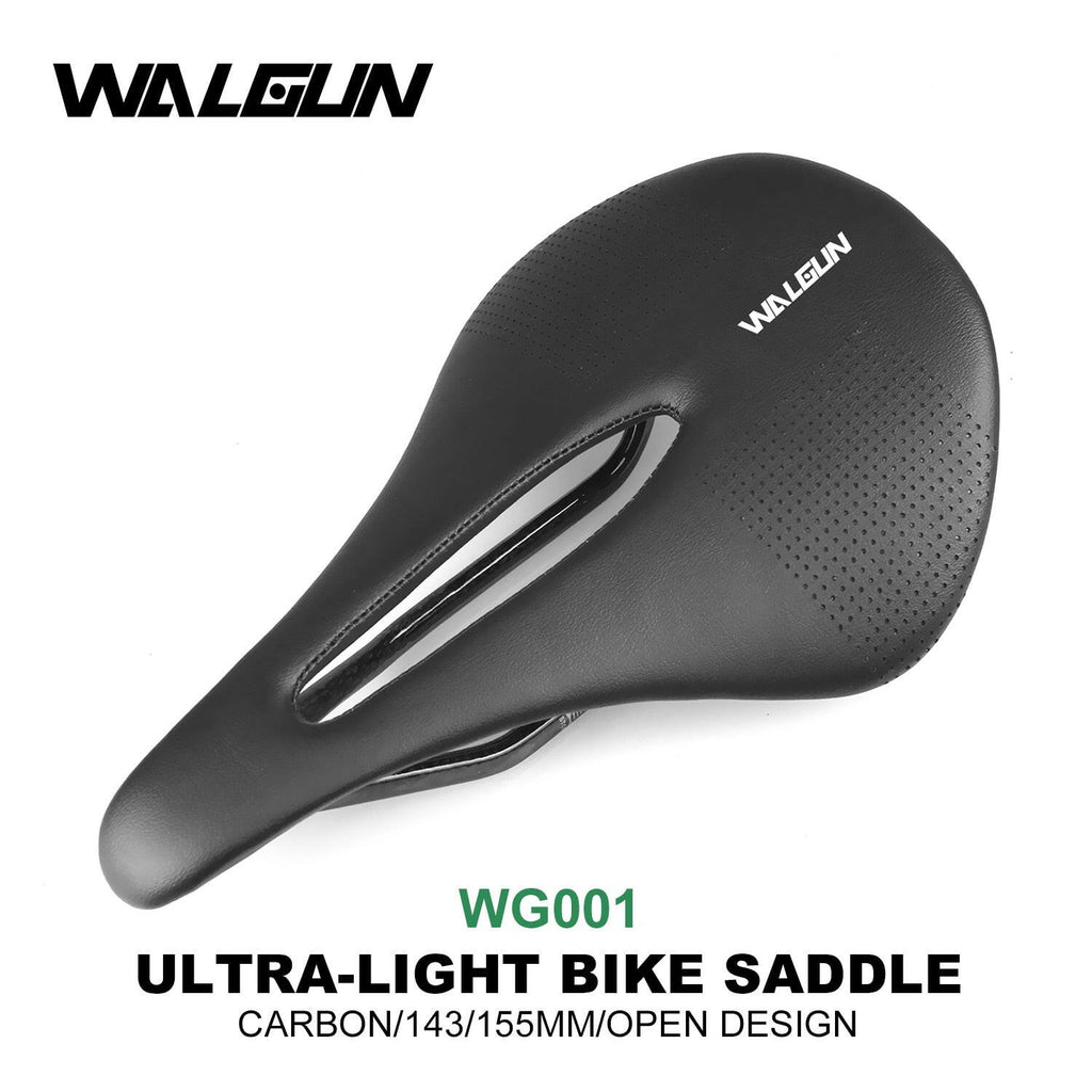 Carbon Bicycle Saddle 143mm 155mm MTB/Road Bike Seat for Men Women Triathlon TT Racing Saddles Black White Red Bike Saddle Parts-WAYBIKER