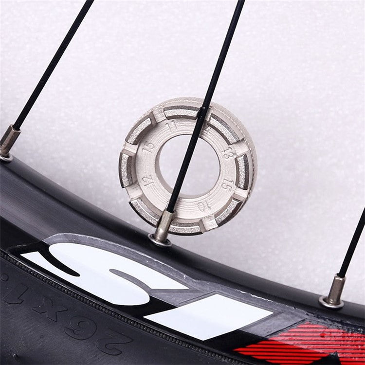 Mountain Bike Repairing Tool Nickel Plated Round Spoke Wrench Single Wheel Rim 8