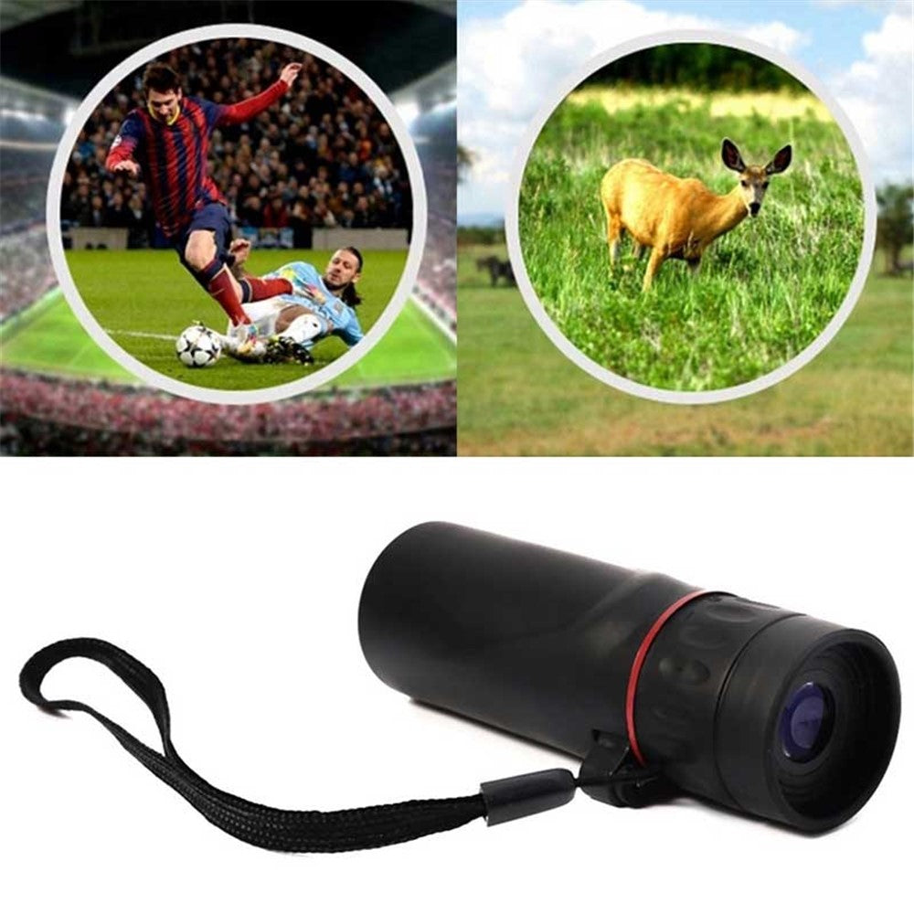 30x25 High Definition Monocular Telescope Waterproof Mini 10X Zoom Scope for Hunting Travel