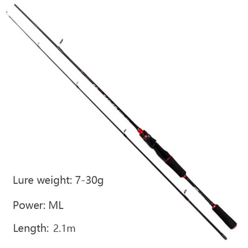 Carbon Fishing Rod Lure Weight 7-30g ML Saltwater Offshore Trolling Rod Big Game Roller Rod